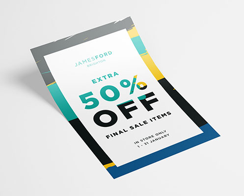 Laminated printed leaflet