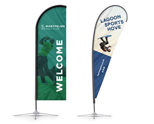 Feather and Tear flags