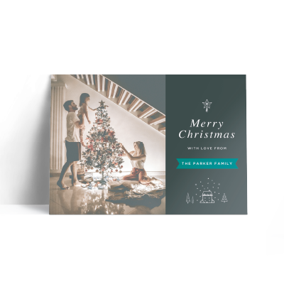 Customised Christmas card